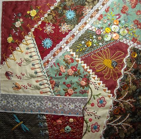 Agnès V Crazyquilt Crazy Quilts Patterns Crazy Quilts Crazy Patchwork