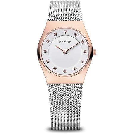 BERING Reloj Analógico Classic Collection para Mujer de Cuarzo con