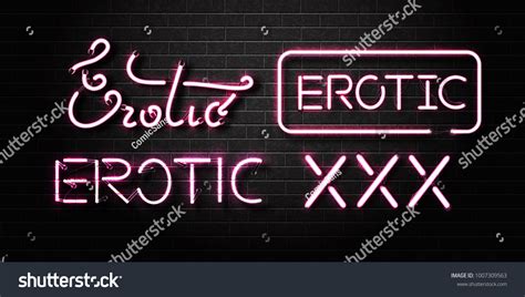 Vector Realistic Isolated Set Neon Sign Stock Vector Royalty Free 1007309563 Shutterstock