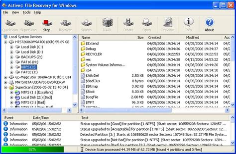 Accidentally Deleted Files. Active@ File Recovery