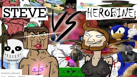 STEVE Vs HEROBRINE MINECRAFT RAP BATTLE YouTube