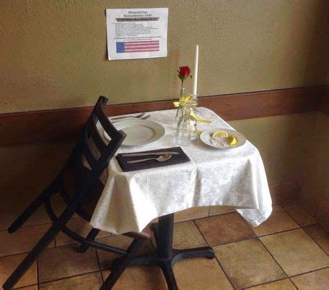 Missing Man Table Diagram