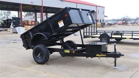 Big Tex 50sr Single Axle Dump Trailer 5000 Gvwr Truck N America Top Seller In Md And Va