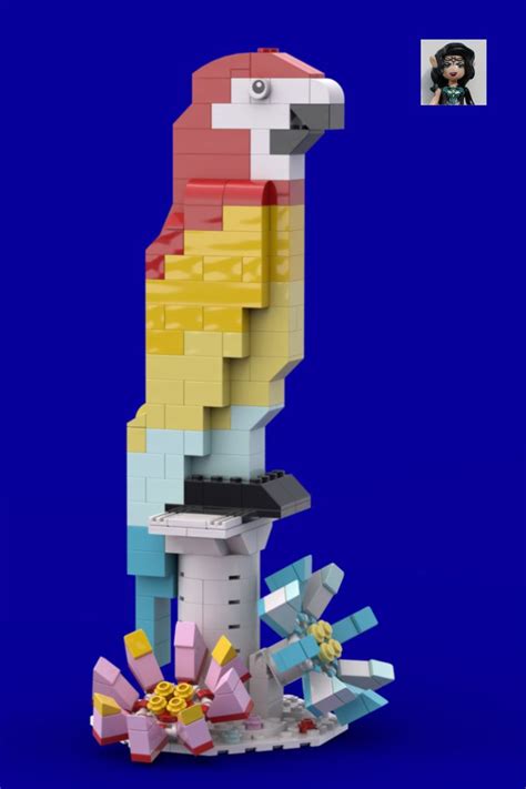 Rainbow Parrot Lego Classic 11032 Ideas How To Build