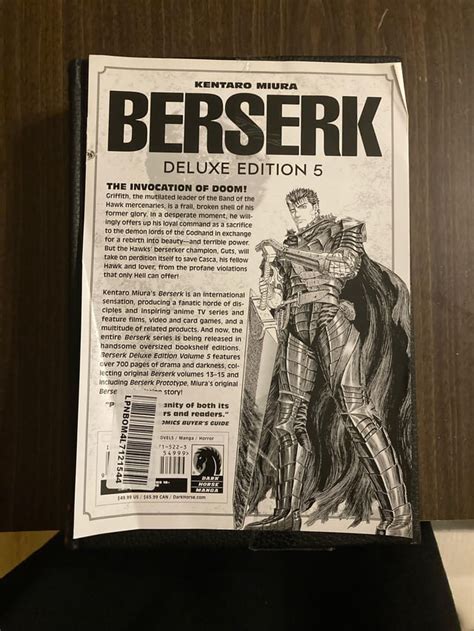 Berserk deluxe edition : r/MangaCollectors