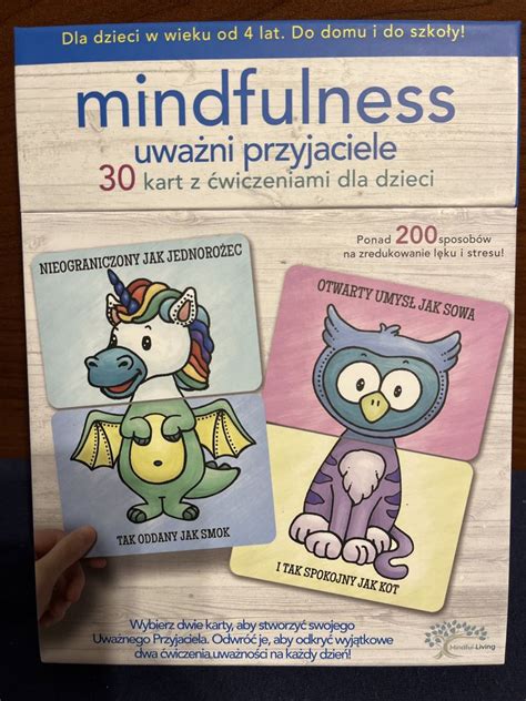 Mindfulness Uwa Ni Przyjaciele Kart Z Wiczeniami Dla Dzieci Tychy