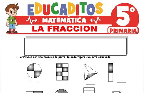 Ejercicios De Matematicas Para Quinto Grado De Fracciones Infoupdate Org