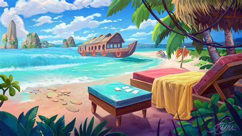 Artstation Tropical Island