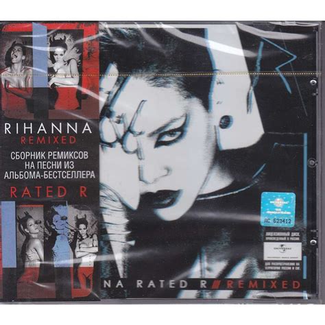 Rated r / remixed obi rus by Rihanna, CD with rarervnarodru - Ref:117482041