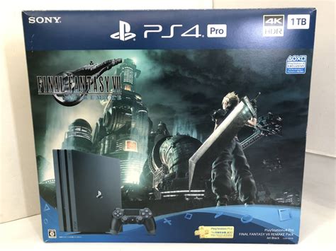 Gh240222 01s Playstation4 Pro Final Fantasy Vii Remake Pack Ps4 プロ 1tb プレイステーション ファイナルファンタジー7