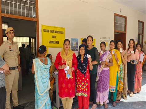 Assembly Polls Haryana Records 65 65 Per Cent Voter Turnout Surpasses