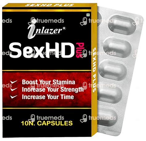 Inlazer Sex Hd Plus Capsule 10 Uses Side Effects Dosage Price Truemeds