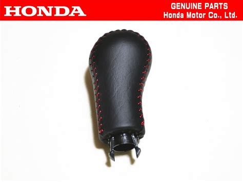 HONDA GENUINE 5MT Leather Red Stitching Shift Knob OEM CIVIC EG6 SIR EBay