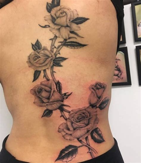 81 Beautiful Rose Vine Tattoo Ideas Rose Vine Tattoos Rose Tattoos