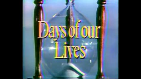 Days Of Our Lives Intro Youtube