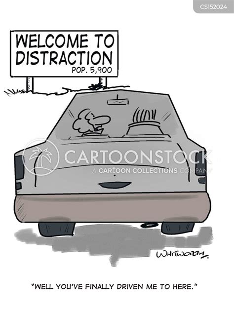 Driven To Distraction Cartoons and Comics - funny pictures from ...