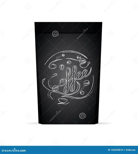 Vector Packaging for Coffee Template Stock Vector - Illustration of ...