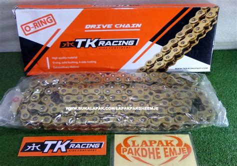 Jual Rantai O Ring Tk Racing Original Gold Rante Hpo L