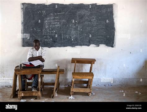 Student In A Classroom In Secondary School In Soroti Uganda On 2017 03