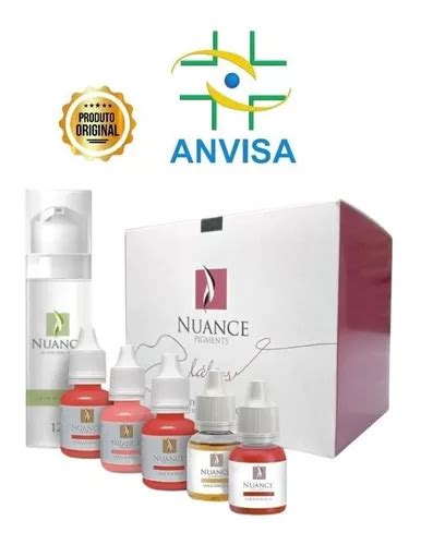 Kit Nuance Micropigmenta O Labial Organinico Anvisa Orig Entrega Gr Tis