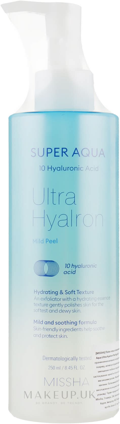 Gentle Hyaluronic Acid Peeling Gel Missha Super Aqua Ultra Hyalron