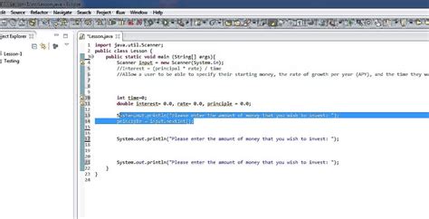 Beginners Java Lesson 4 Calculating Simple Interest Programmatically Youtube