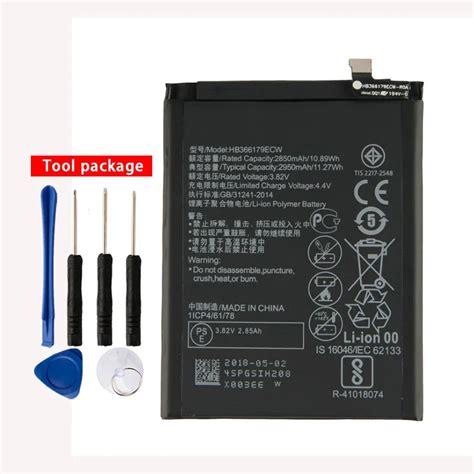 Original Hb Ecw Nova Battery For Huawei Nova Ii Pic Al Tl