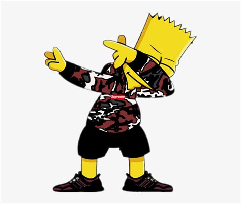 Bart Simpson Supreme Black bart simpson simpsons bartsimpson gang ...