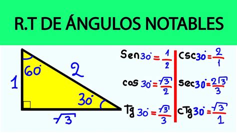 R T De Ángulos Notables TeorÍa Y 10 Problemas Resueltos Youtube