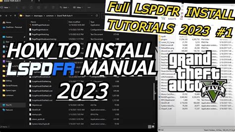 How To Install LSPDFR In 2023 LSPDFR Install Tutorials 2023 Ep 1