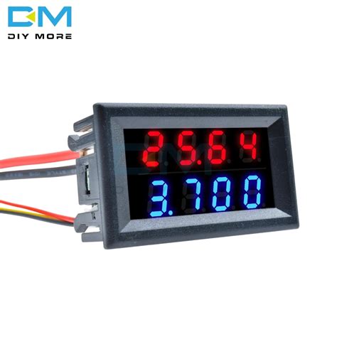 V A Voltmeter Ammeter Dual Digital Meter Gauge Inch Co