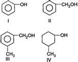 Which of the following compounds is aromatic alcohol?