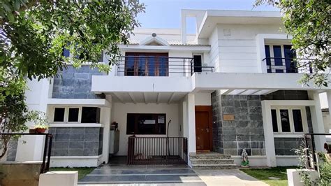 Duplex Villa For Sale In Gated Community Hyderabad Gachibowli Sq