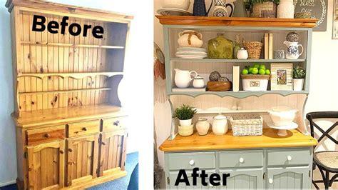 DIY Hutch Makeover Furniture Makeover Simply Aisha YouTube