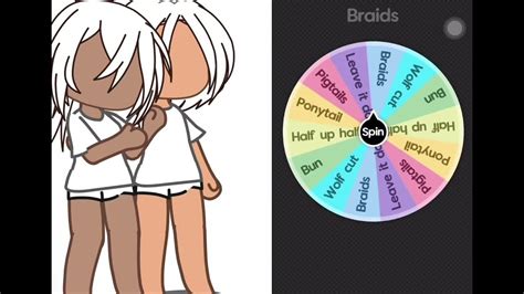 Couple Gacha Oc Spinning The Wheel Challenge Youtube