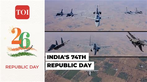 Republic Day 2023 Watch Breathtaking Air Show By Aircrafts Of Indian