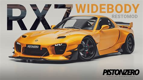 Pistonzero S Mazda Rx Fd S Widebody Restomod Youtube