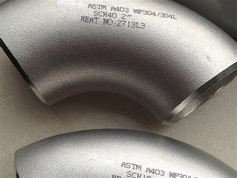 Astm A Wp Stainless Steel Long Short Radius Elbow Stainless