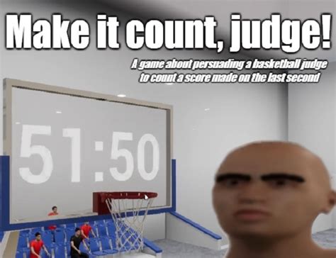 Make It Count Judge Basketball Judge Beating Simulator By Suburb Games