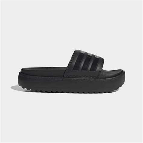 Adidas Claquette Adilette Platform Noir