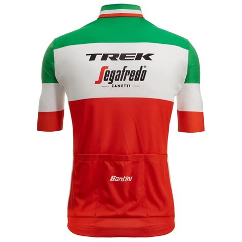 Maillot Manches Courtes TREK SEGAFREDO Champion Italien 2023 Vert