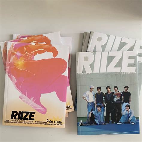 Jual Ready Stock Unsealed Riize St Single Album Get A Guitar Rise