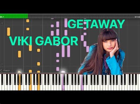 Viki Gabor Getaway piano cover PODKŁAD YouTube