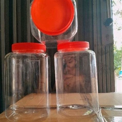 Jual Toples Plastik Liter Toples Ikan Cupang Toples Kue Kerupuk