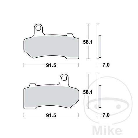 Beläge Bremse Sinter Sh TRW 787 00 09 Flhtkse 1923 Electraglide L 2018