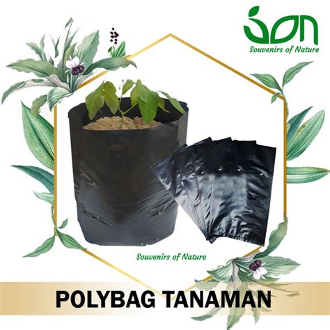 Jual Lembar Polybag Tanaman Polibag Tebal Kecil Sedang X X