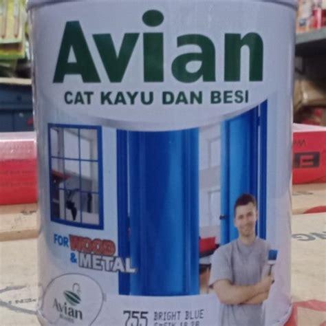 Avian Cat Syntetik Kayu Dan Besi Kilap 1 Kg Lazada Indonesia