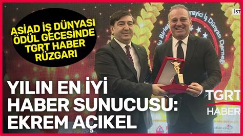 Y L N En Yi Haber Sunucusu D L N Ekrem A Kel Kazand Tgrt Haber