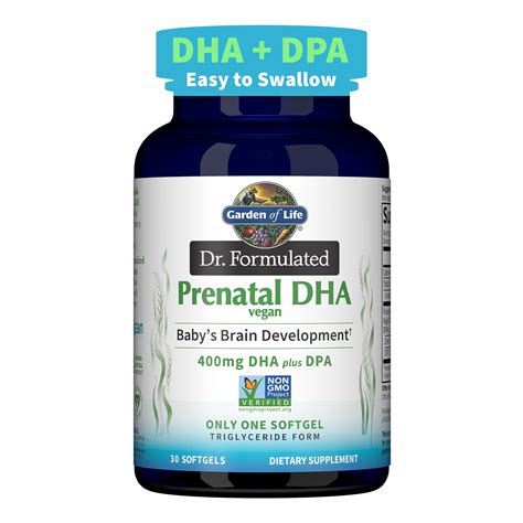 Buy Garden Of Life Dr Formulated Prenatal Vegan Dha Certified Vegan