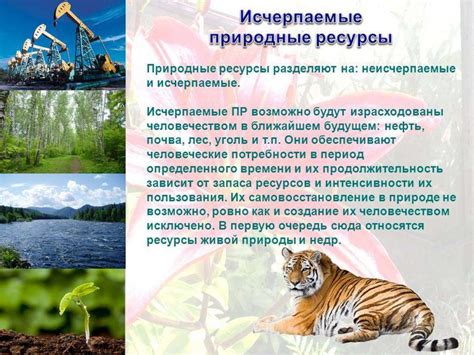 Истощение природных ресурсов - презентация онлайн